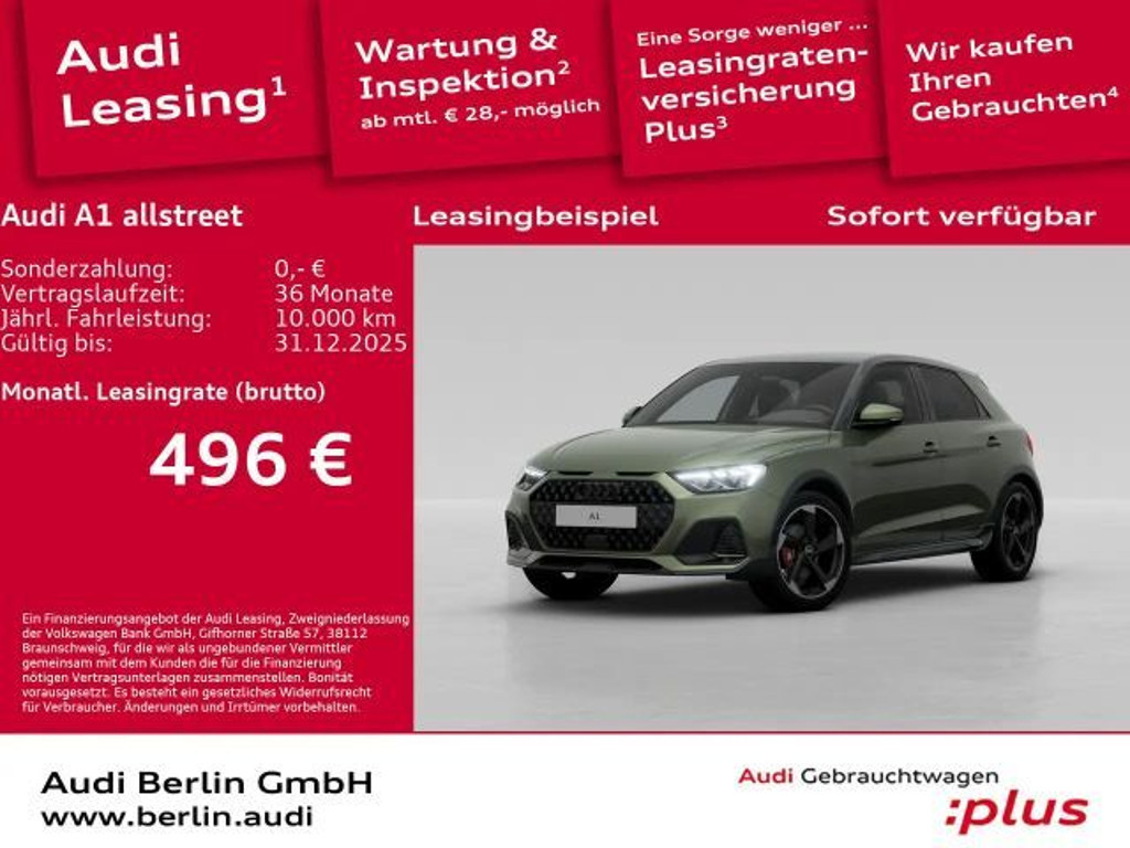 Audi A1 2025 Benzine