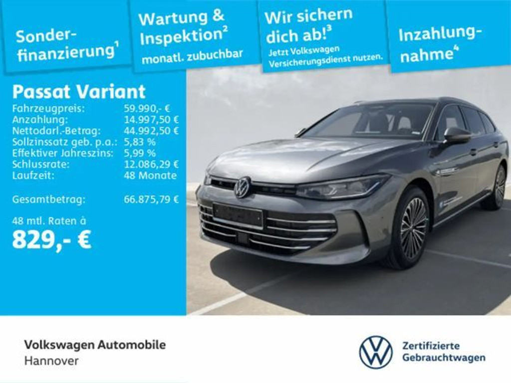 Volkswagen Passat 2025 Hybride Benzine