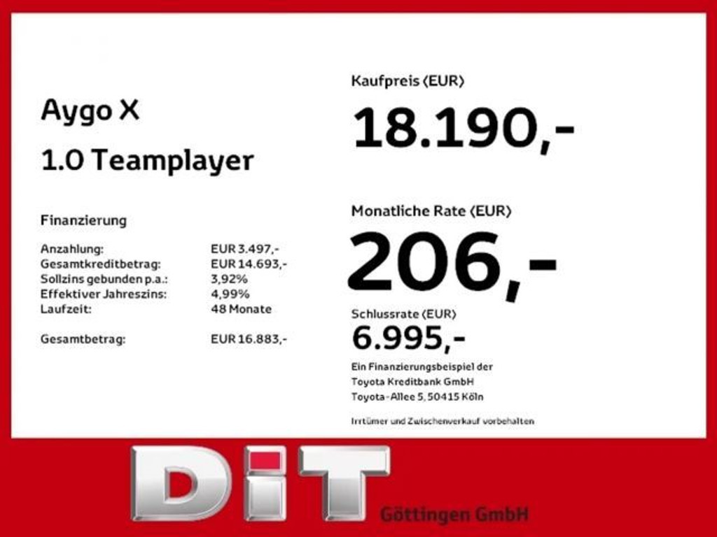Toyota Aygo X