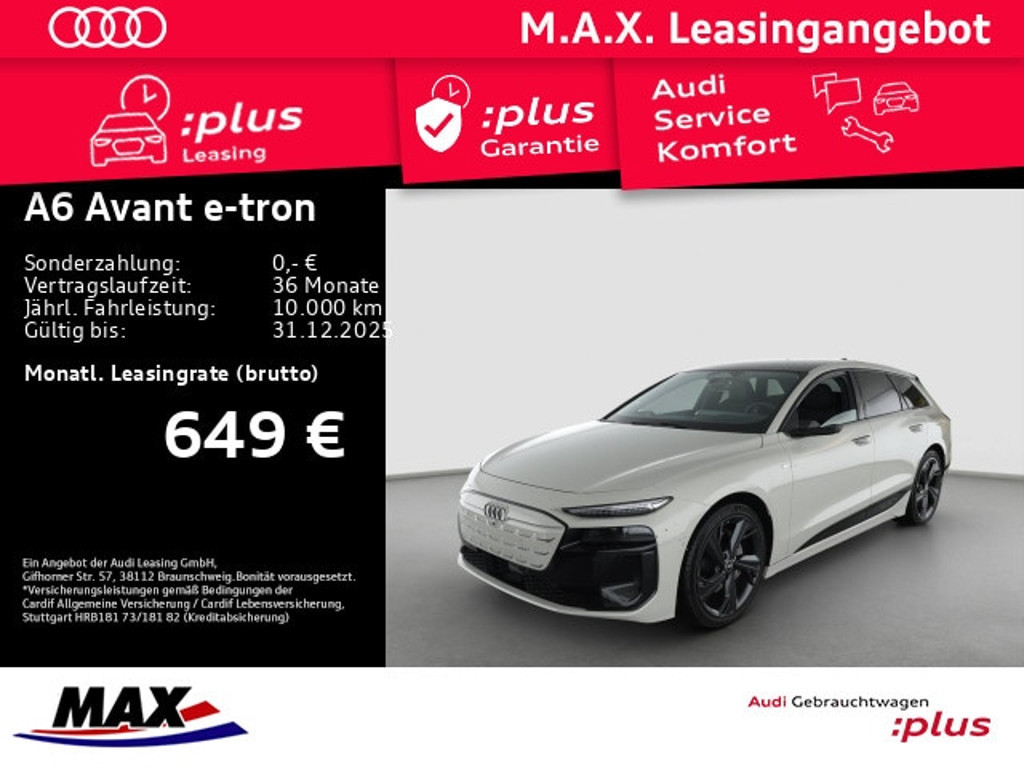 Audi A6 e-tron 2025 Elektrisch