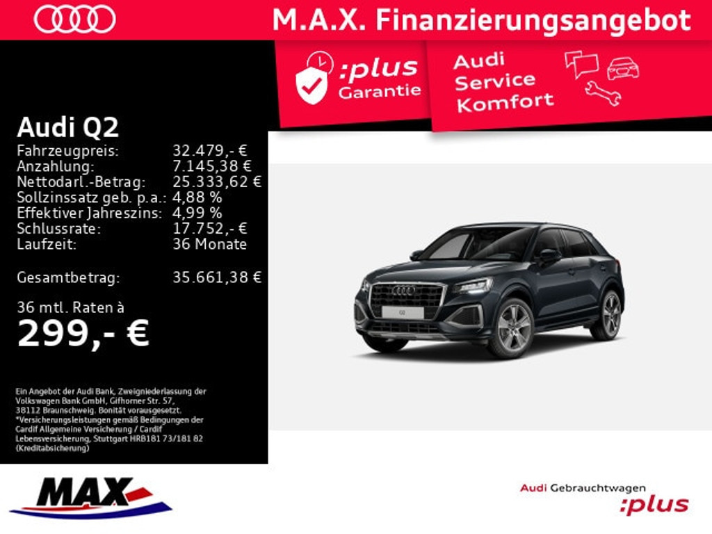 Audi Q2 2025 Benzine