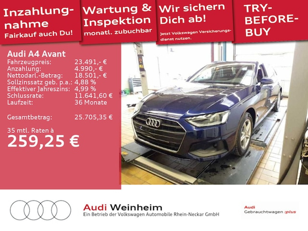 Audi A4 2021 Benzine