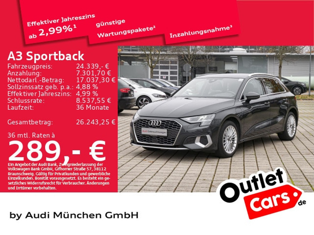 Audi A3 2021 Hybride Benzine