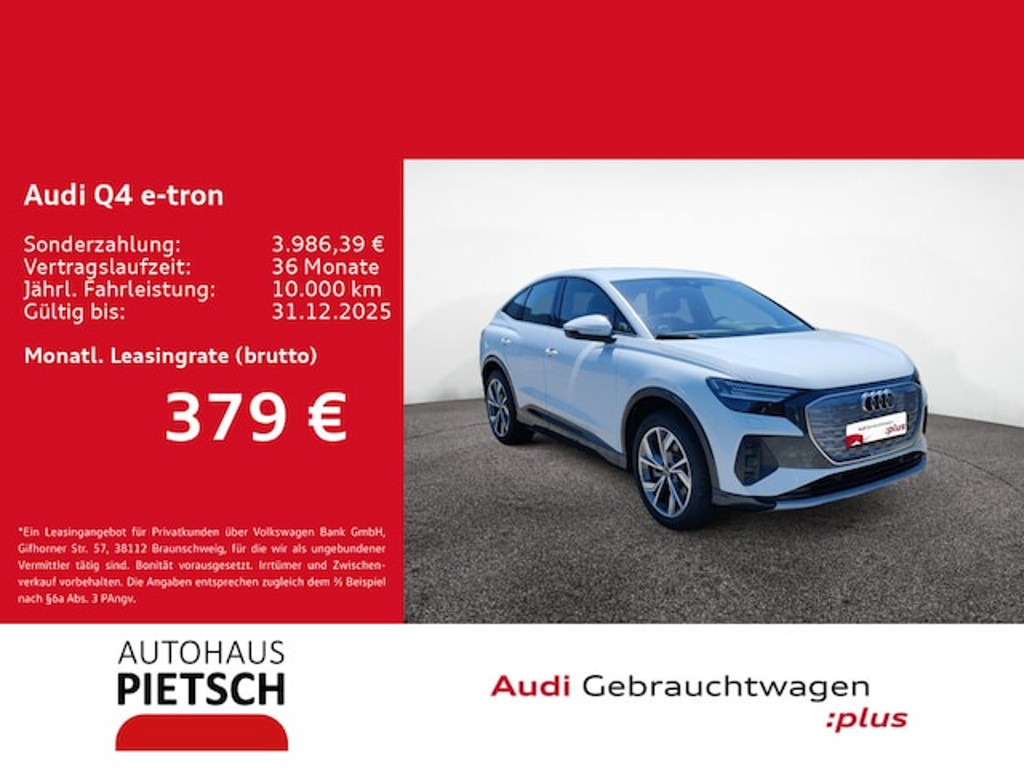 Audi Q4 e-tron 2024 Elektrisch