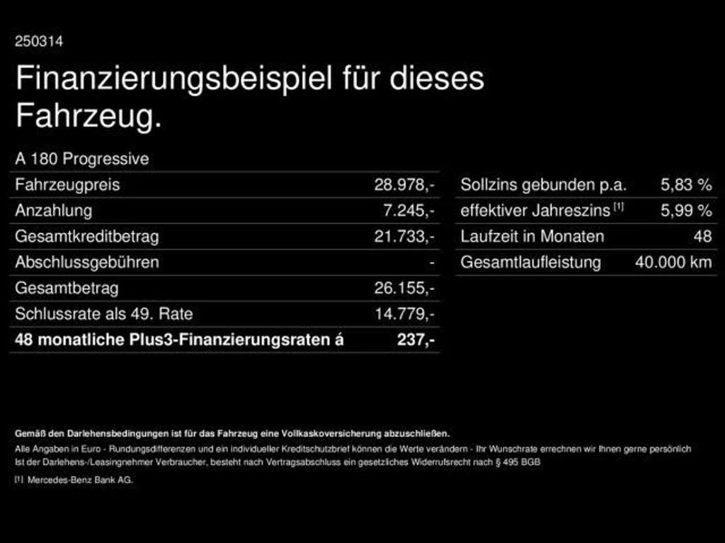 Mercedes-Benz A-Klasse