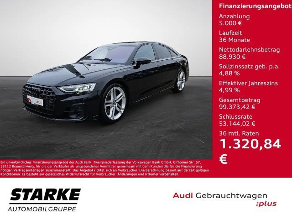 Audi S8 2023 Benzine
