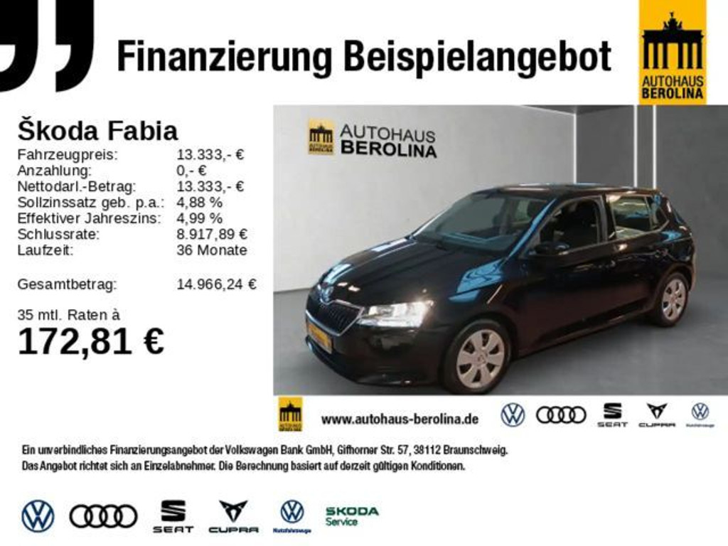 Skoda Fabia 2021 Benzine
