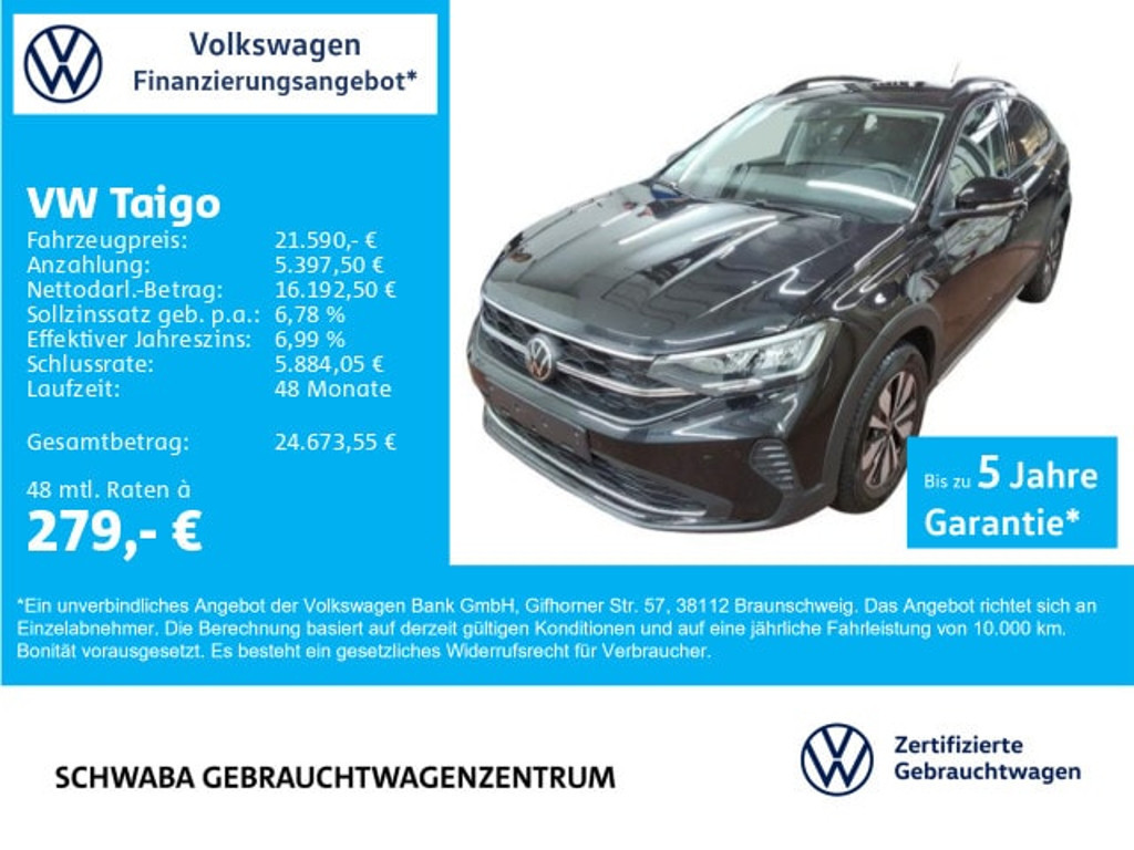 Volkswagen Taigo 2025 Benzine