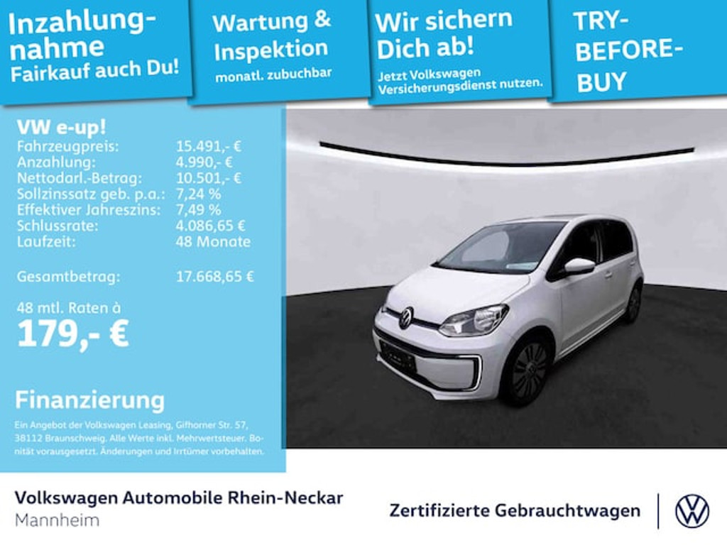 Volkswagen e-Up! 2021 Elektrisch