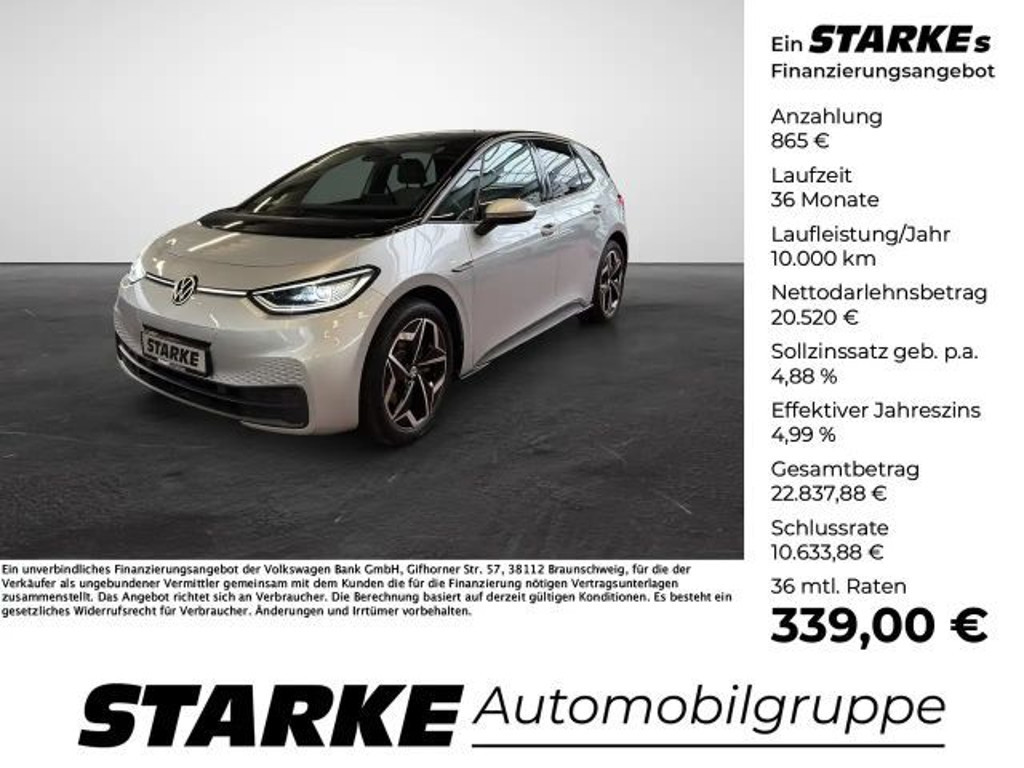 Volkswagen ID.3 2021 Elektrisch