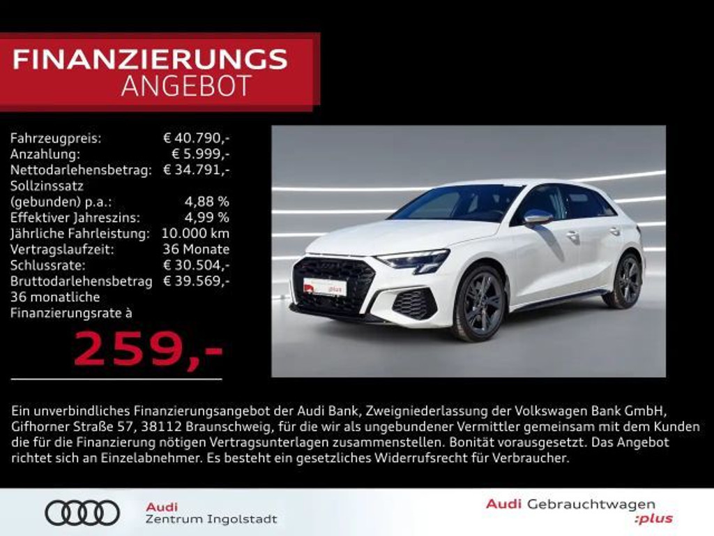 Audi S3 2024 Benzine