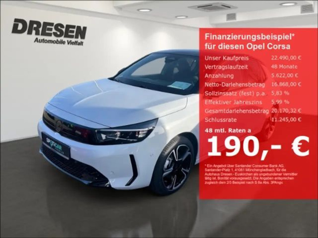Opel Corsa 2025 Hybride Benzine