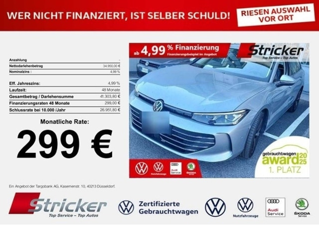 Volkswagen Passat 2024 Hybride Benzine