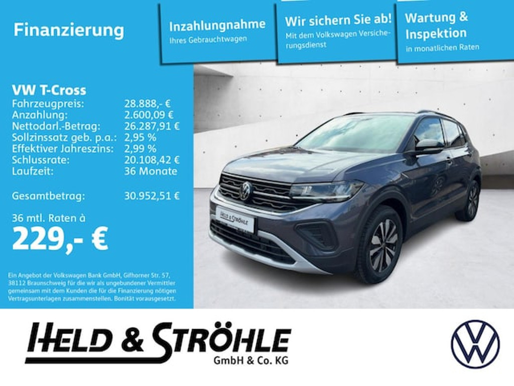 Volkswagen T-Cross 2025 Benzine
