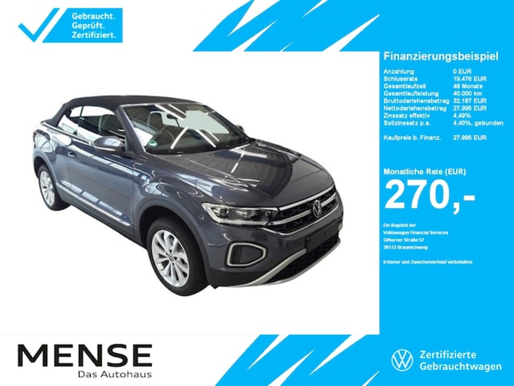 Volkswagen T-Roc 2025 Benzine