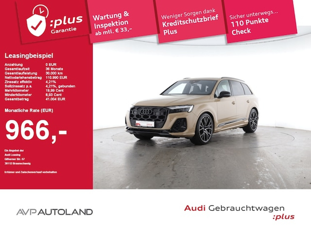 Audi SQ7 2025 Benzine