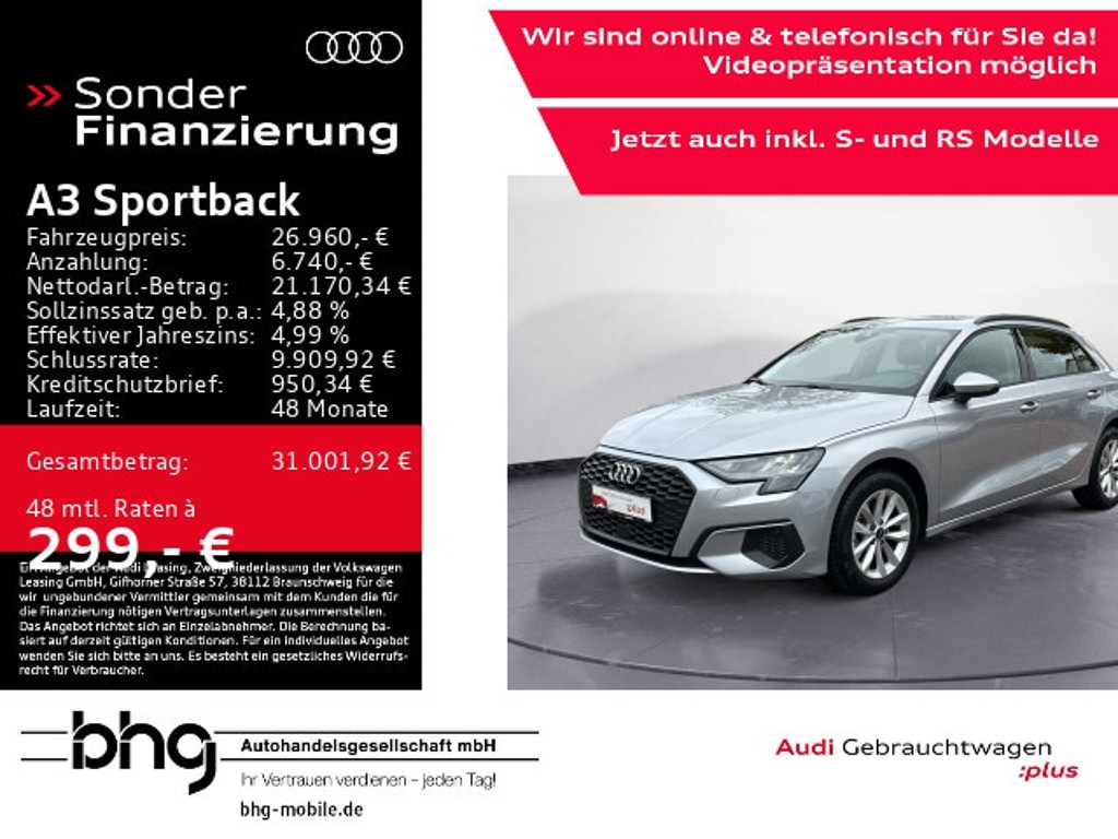 Audi A3 2024 Benzine