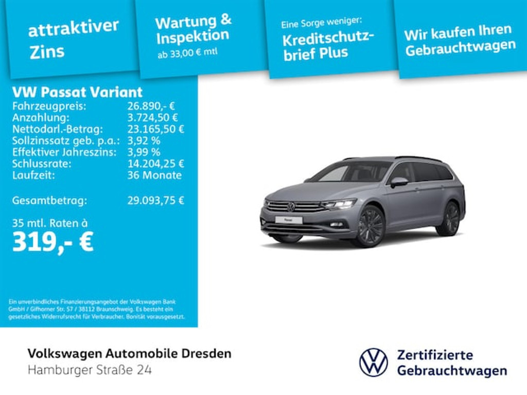 Volkswagen Passat 2022 Benzine