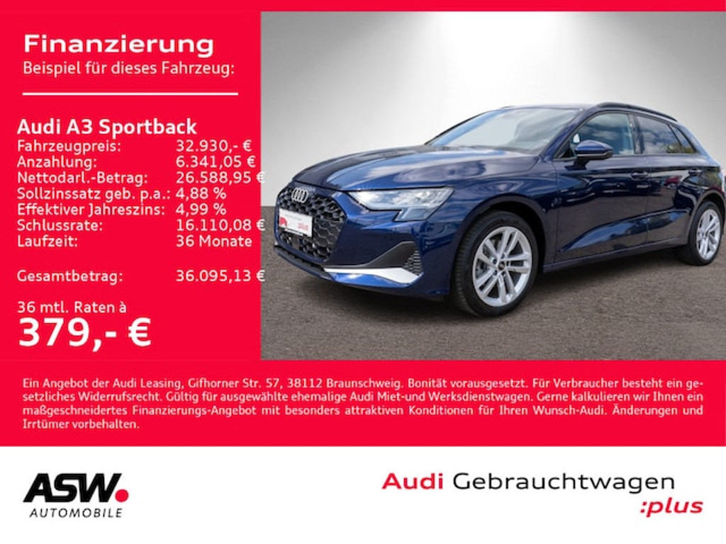 Audi A3 2025 Benzine