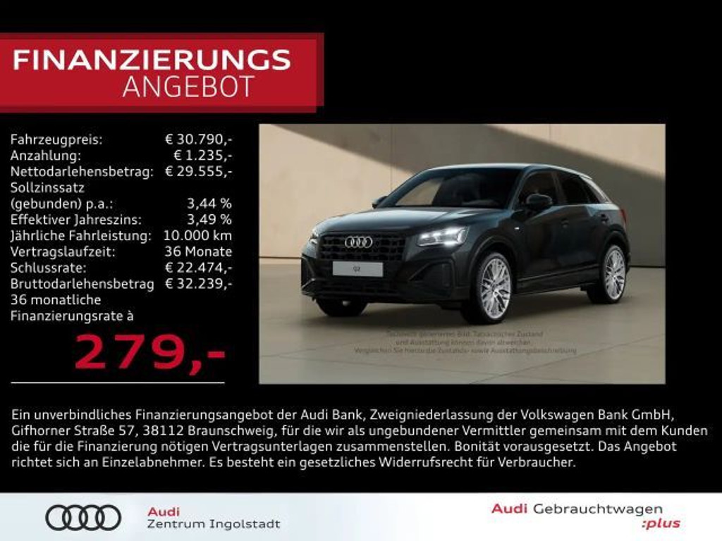 Audi Q2 2025 Benzine