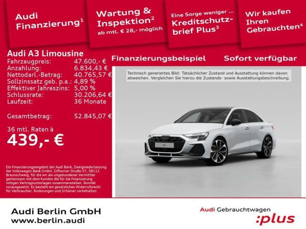 Audi A3 2025 Benzine