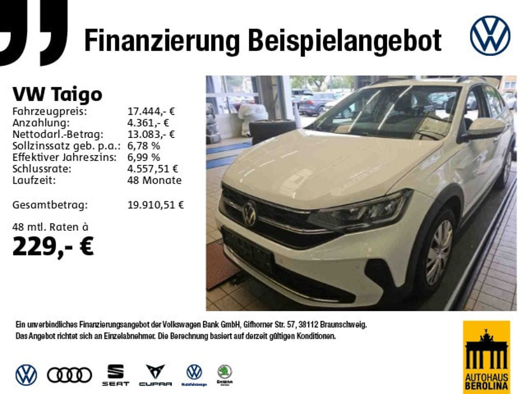 Volkswagen Taigo 2022 Benzine