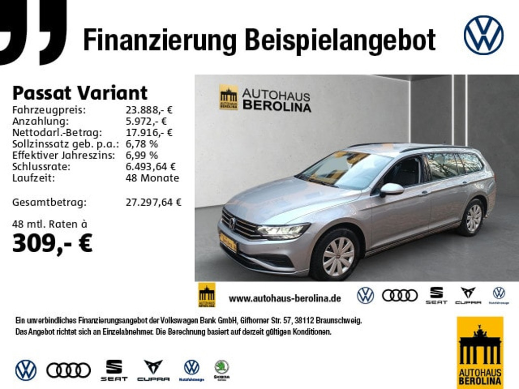 Volkswagen Passat 2022 Benzine
