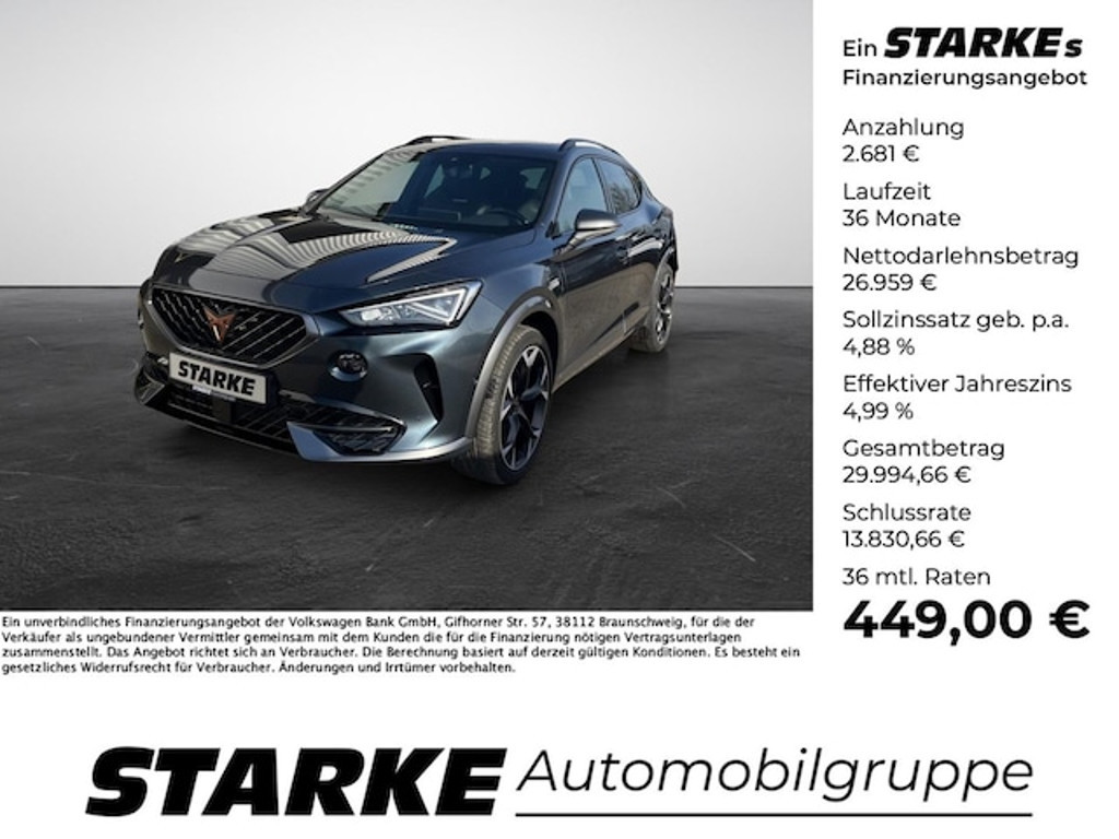 Cupra Formentor 2022 Hybride Benzine