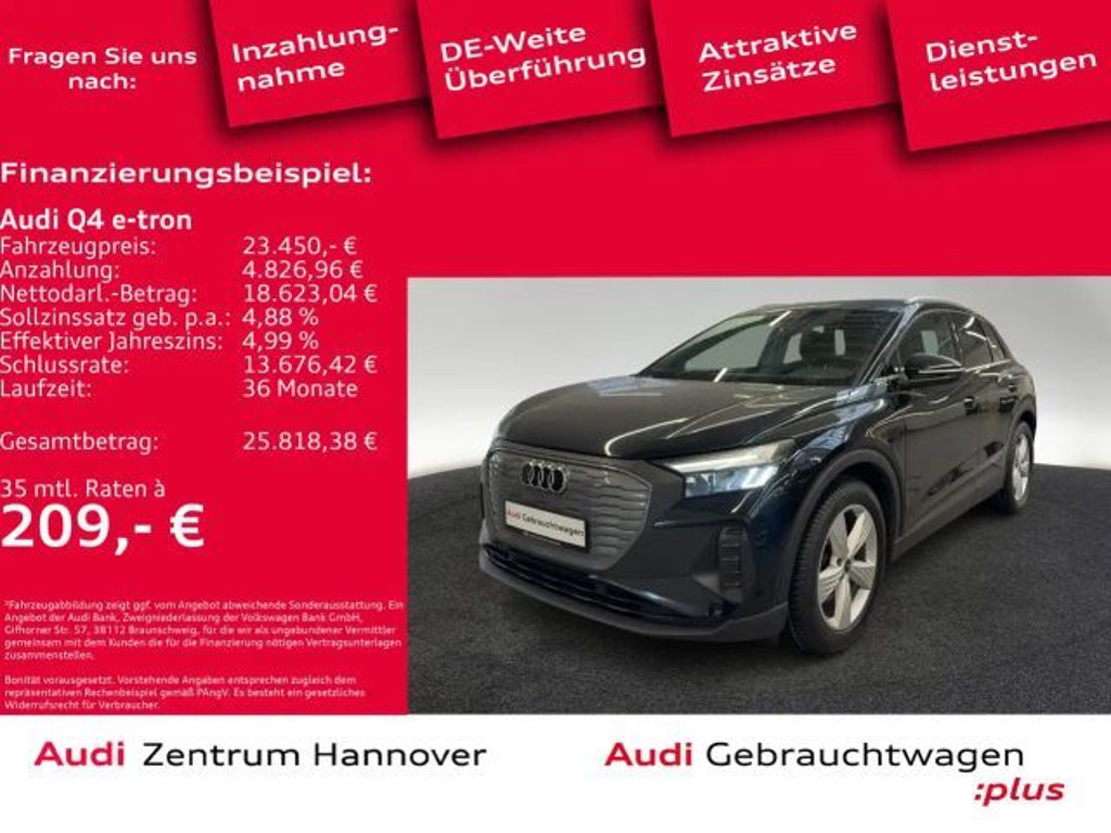 Audi Q4 e-tron 2021 Elektrisch