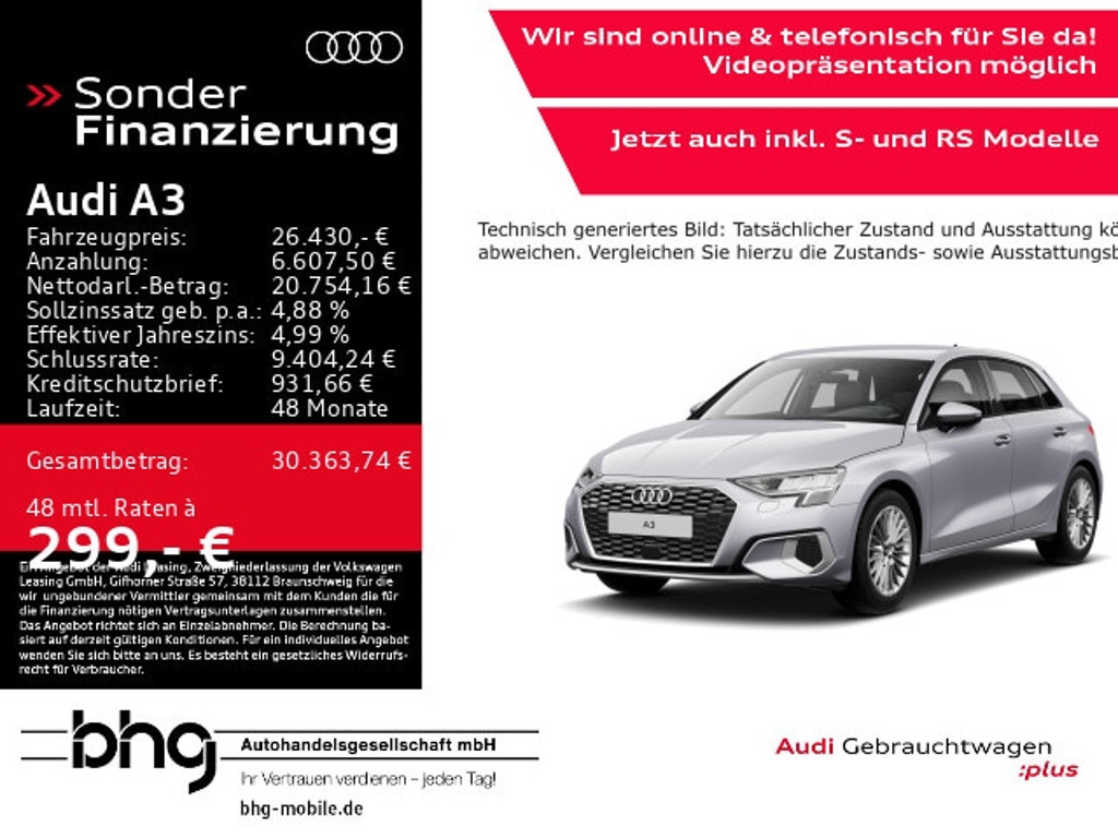 Audi A3 2024 Benzine