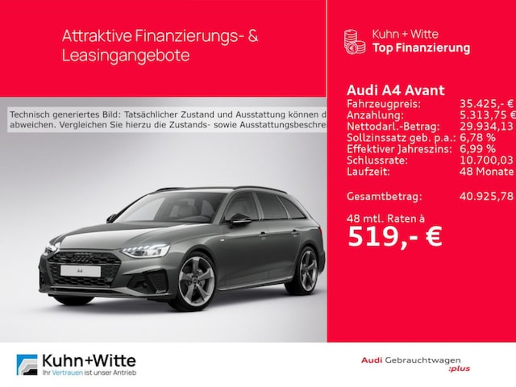 Audi A4 2023 Benzine