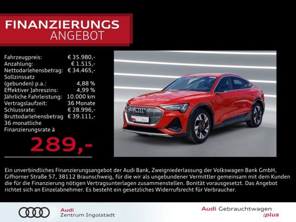 Audi e-tron 2021 Elektrisch
