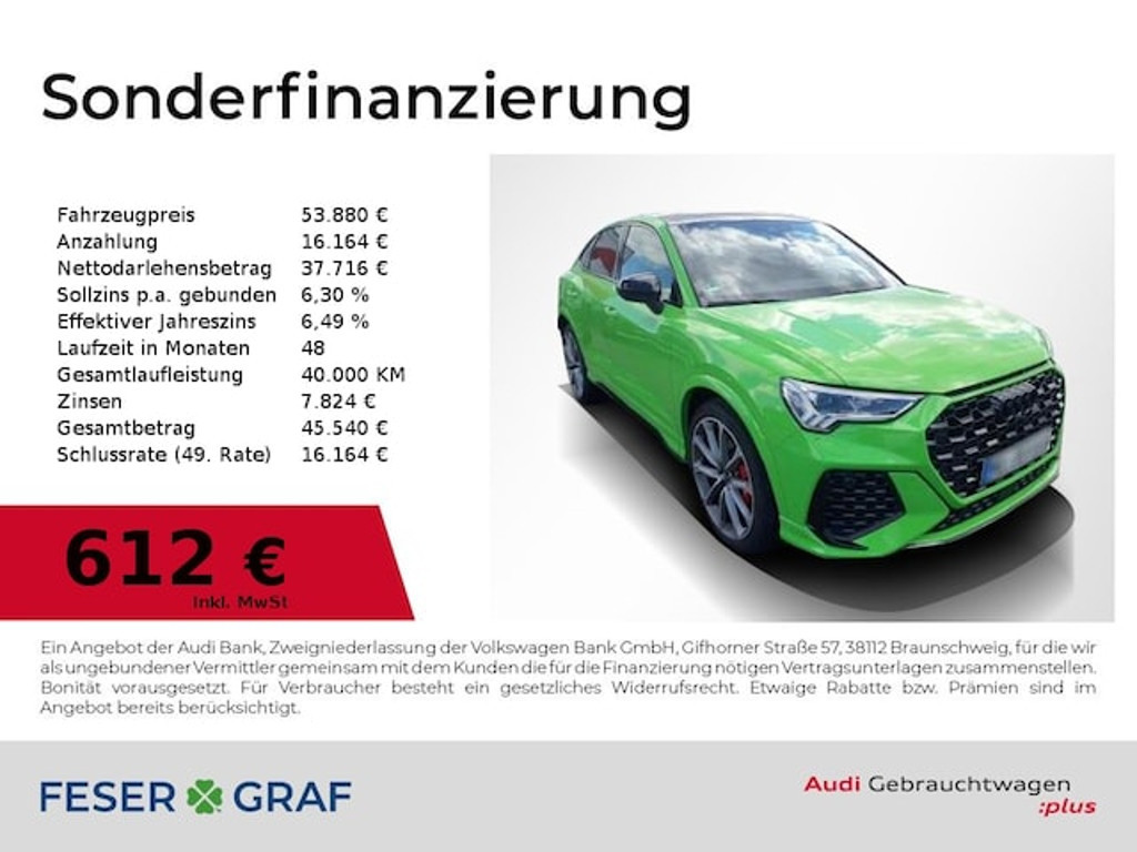 Audi RS Q3 2022 Benzine