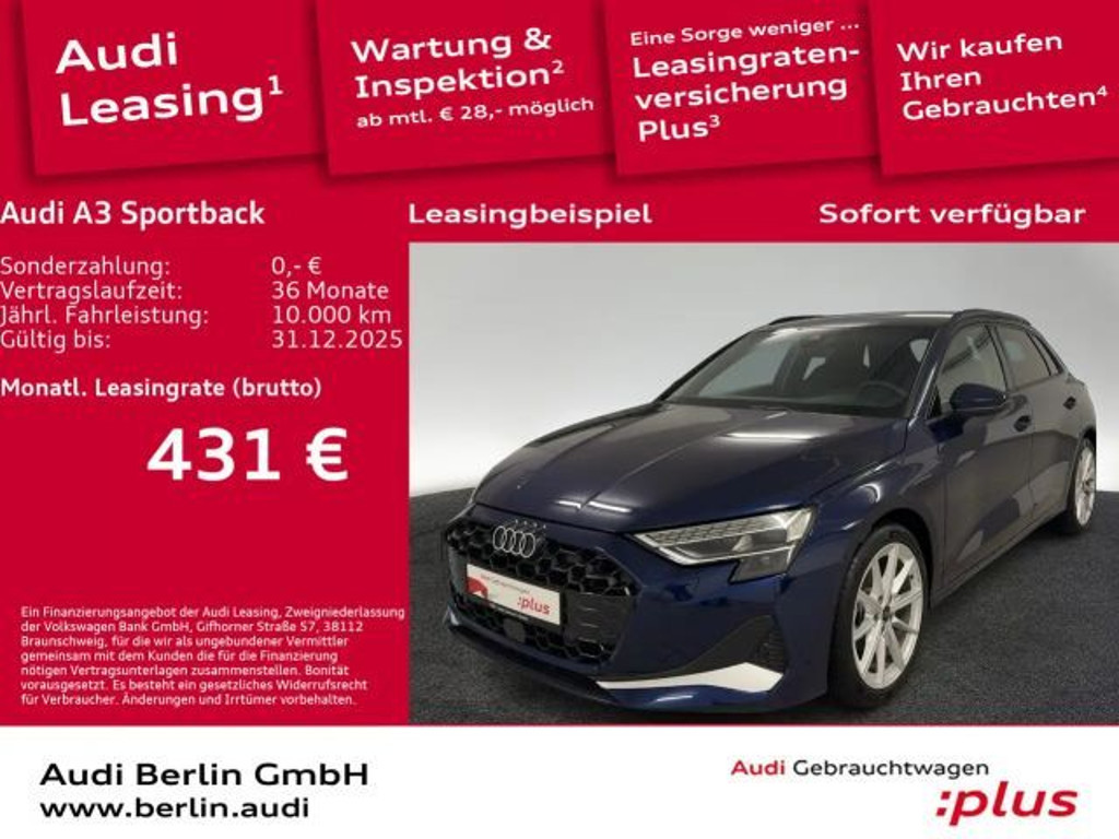 Audi A3 2024 Benzine