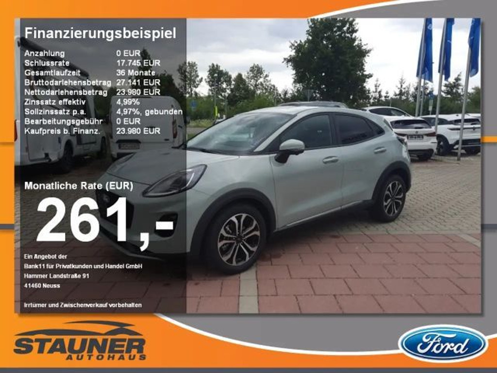 Ford Puma 2025 Benzine