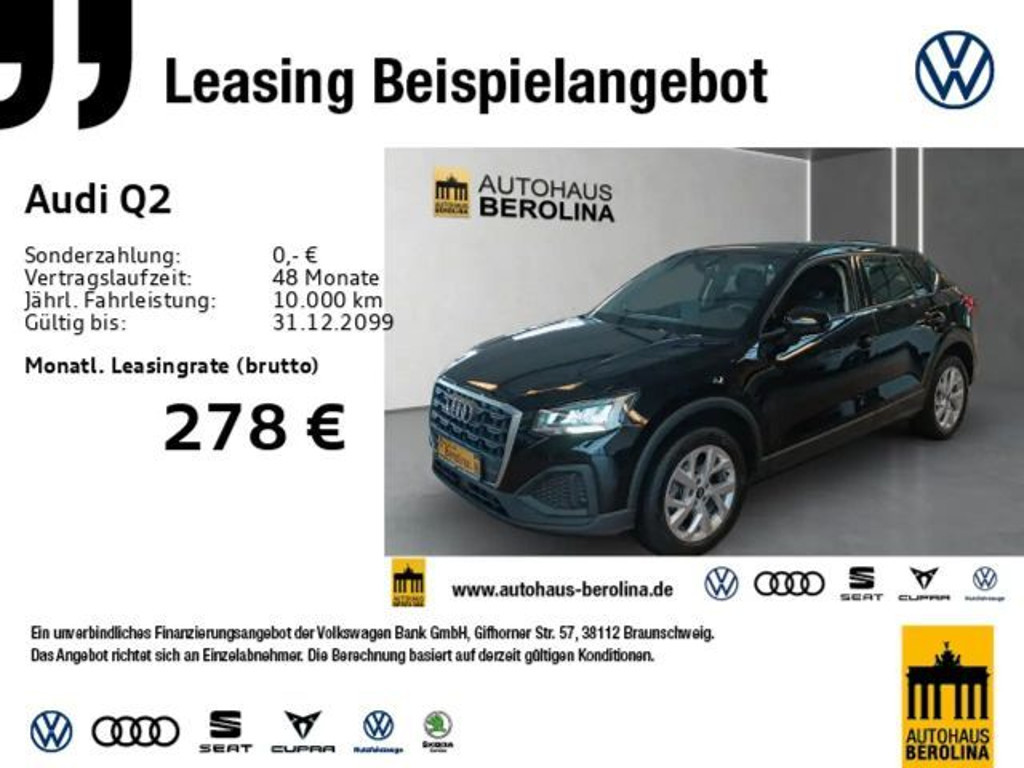 Audi Q2 2024 Benzine