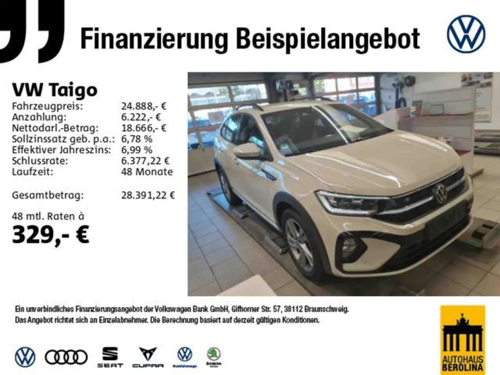Volkswagen Taigo 2022 Benzine