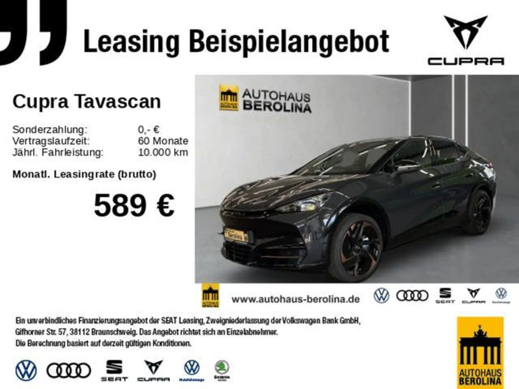Cupra Tavascan 2025 Elektrisch