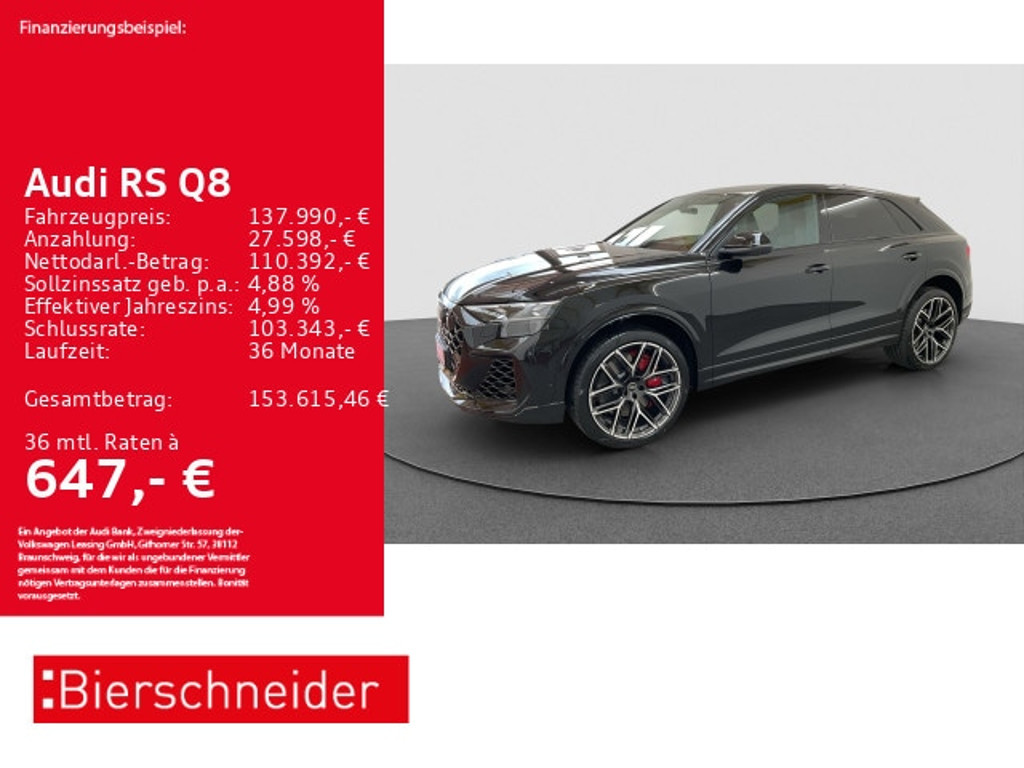 Audi RS Q8 2025 Benzine