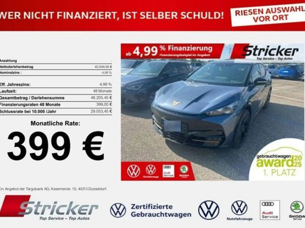 Cupra Tavascan 2024 Elektrisch