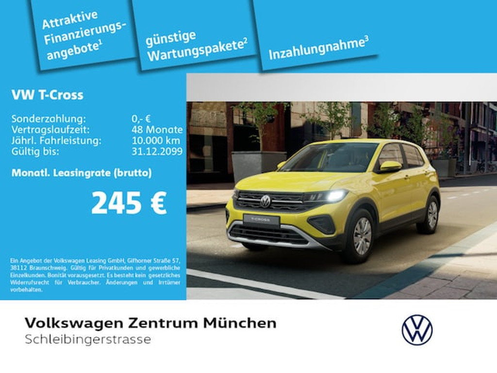 Volkswagen T-Cross 2025 Benzine