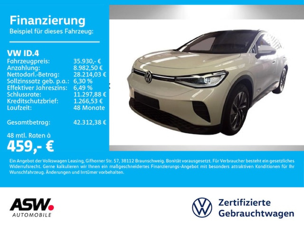 Volkswagen ID.4 2025 Elektrisch