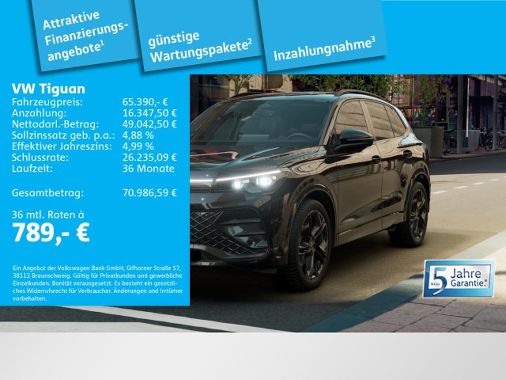 Volkswagen Tiguan 2025 Benzine