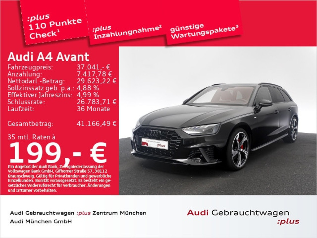 Audi A4 2023 Benzine