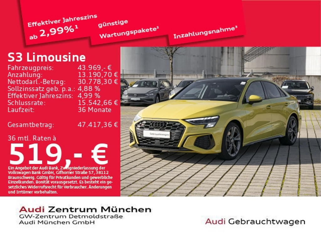 Audi S3 2024 Benzine