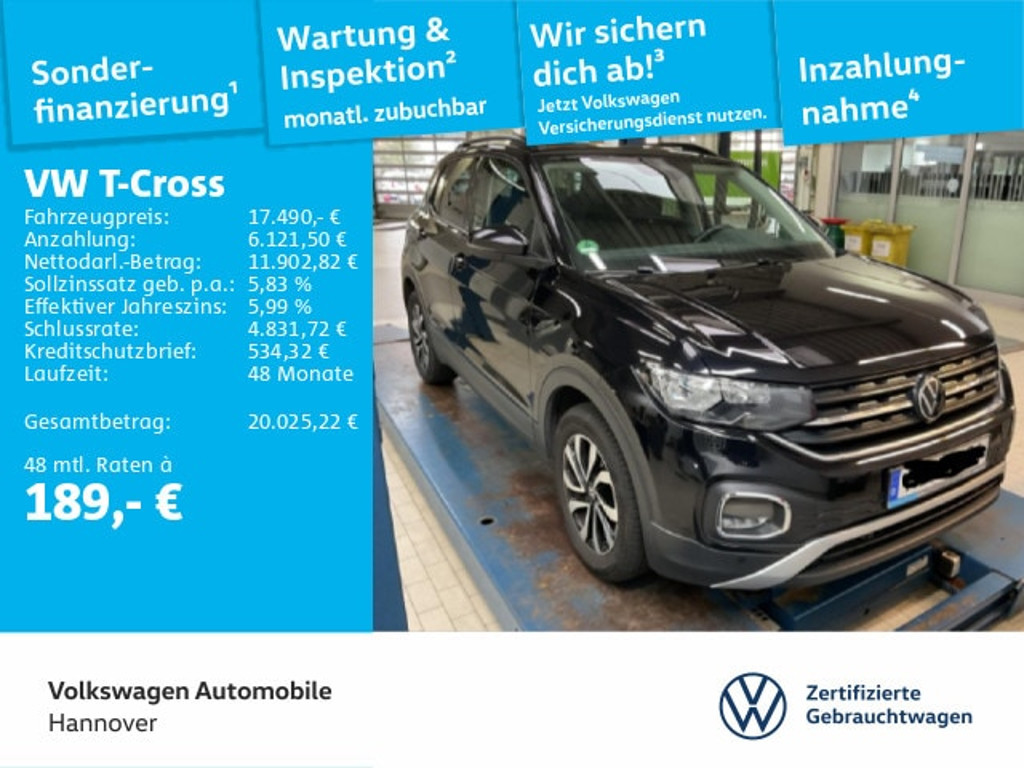Volkswagen T-Cross 2022 Benzine