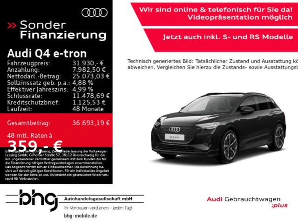 Audi Q4 e-tron