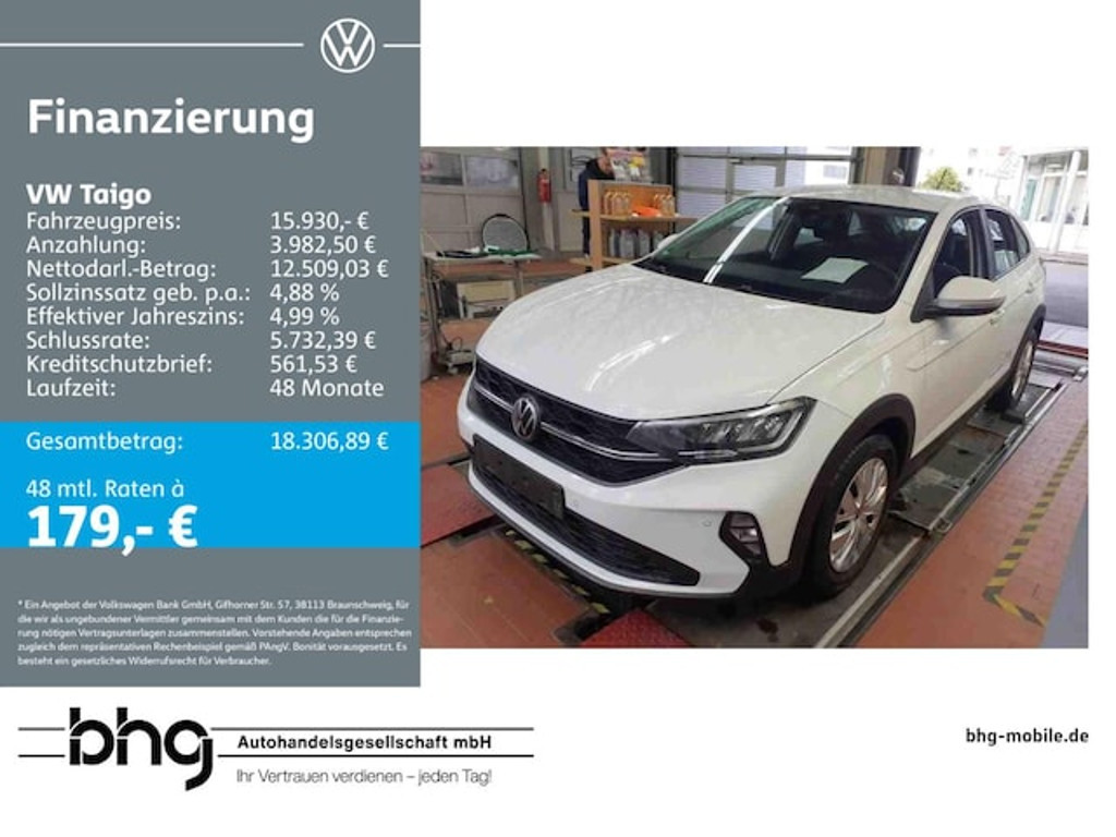 Volkswagen Taigo 2022 Benzine