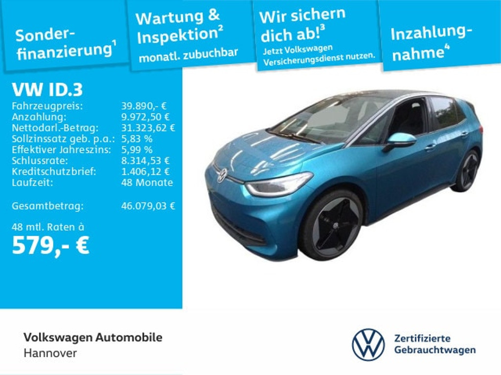 Volkswagen ID.3 2025 Elektrisch