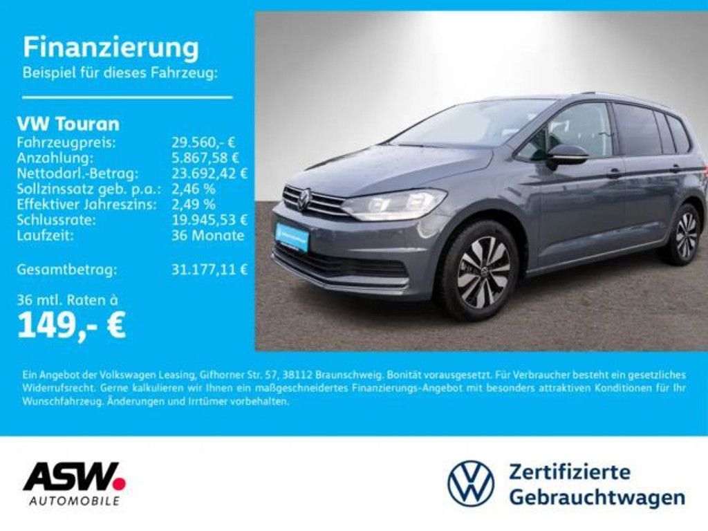 Volkswagen Touran 2025 Benzine